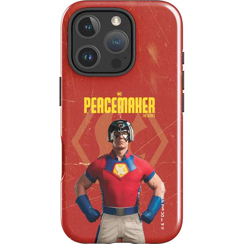 DC Comics Peacemaker John Cena iPhone 16 Pro Impact Case