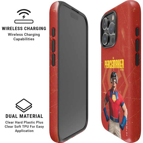 DC Comics Peacemaker John Cena iPhone 16 Pro Magsafe Impact Case
