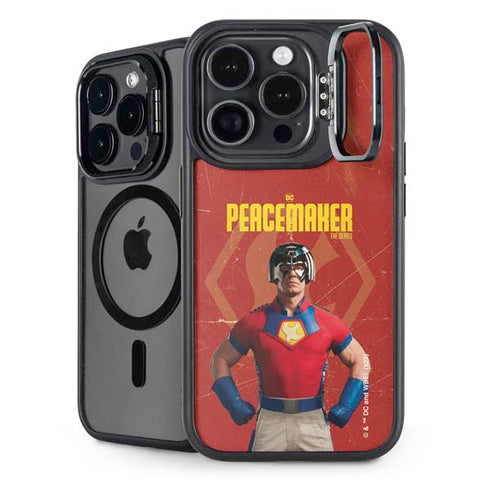 DC Comics Peacemaker John Cena iPhone 16 Pro Max Kickstand Case