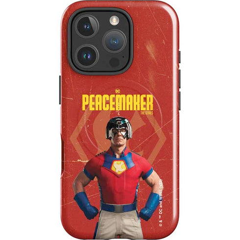 DC Comics Peacemaker John Cena iPhone 16 Pro Max Magsafe Impact Case