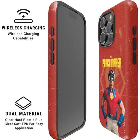 DC Comics Peacemaker John Cena iPhone 16 Pro Max Magsafe Impact Case