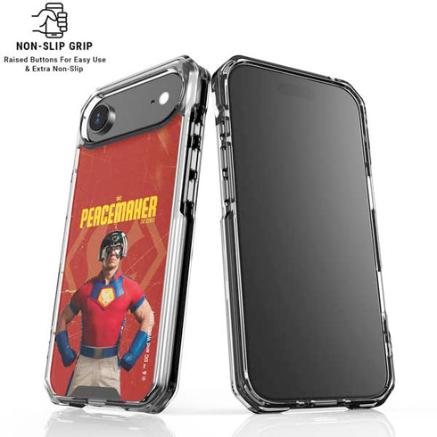 DC Comics Peacemaker John Cena iPhone 17 Air Clear Case