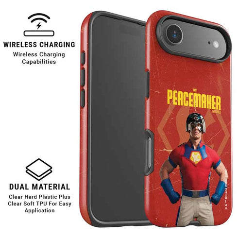 DC Comics Peacemaker John Cena iPhone 17 Air Magsafe Impact Case