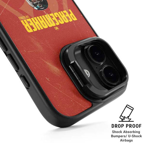 DC Comics Peacemaker John Cena iPhone 17 Kickstand Case