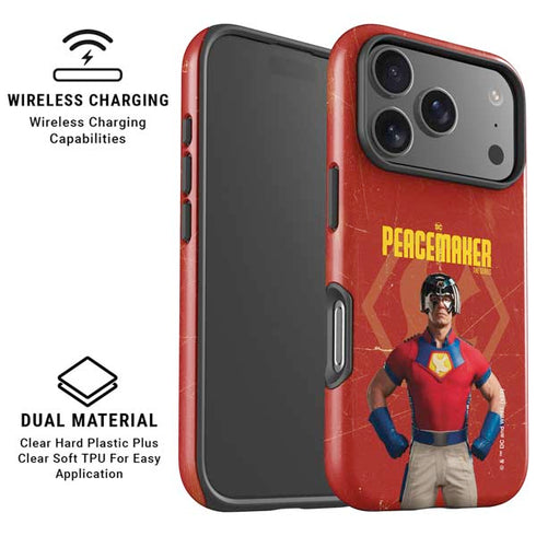 DC Comics Peacemaker John Cena iPhone 17 Pro Magsafe Impact Case