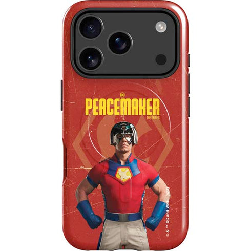 DC Comics Peacemaker John Cena iPhone 17 Pro Max Magsafe Impact Case
