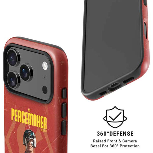 DC Comics Peacemaker John Cena iPhone 17 Pro Max Magsafe Impact Case