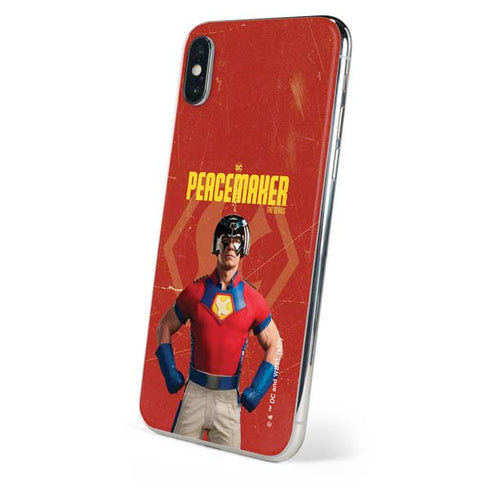 DC Comics Peacemaker John Cena iPhone X Skin