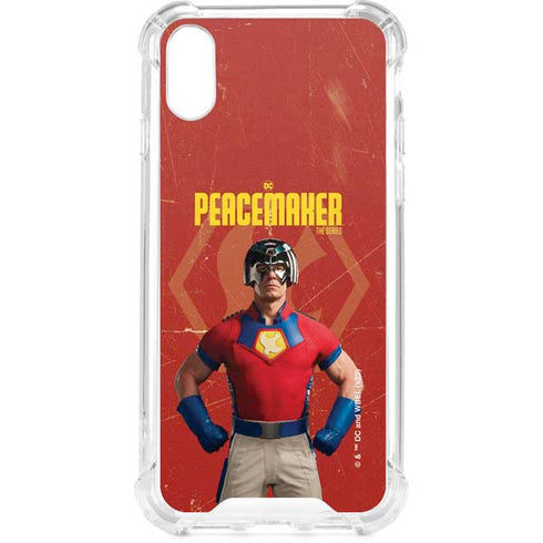 DC Comics Peacemaker John Cena iPhone XS Clear Case