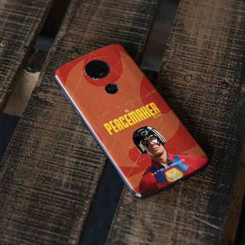DC Comics Peacemaker John Cena Moto E5 Plus Skin