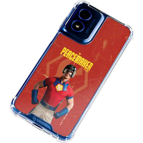 DC Comics Peacemaker John Cena Moto G 5G (2024) Clear Case