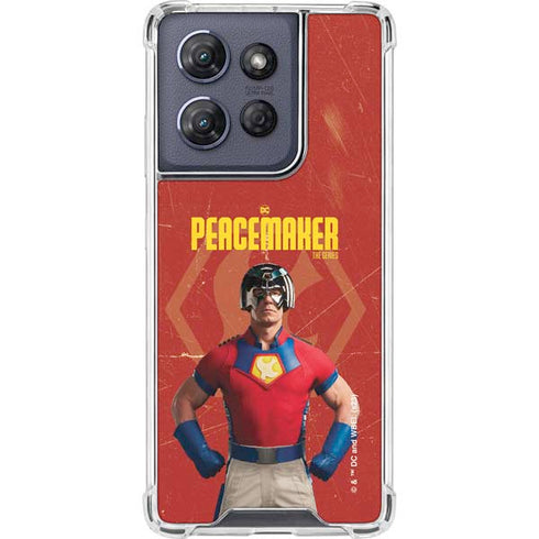 DC Comics Peacemaker John Cena Moto G Play 5G (2025) Clear Case