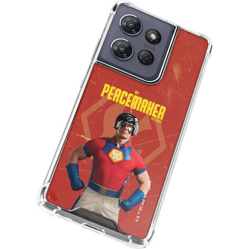 DC Comics Peacemaker John Cena Moto G Play 5G (2025) Clear Case