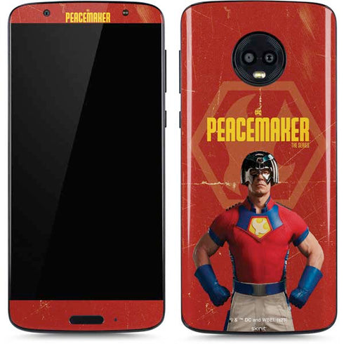 DC Comics Peacemaker John Cena Moto G6 Skin