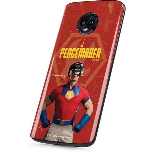 DC Comics Peacemaker John Cena Moto G6 Skin