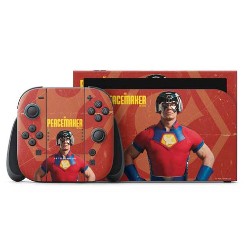 DC Comics Peacemaker John Cena Nintendo Skins