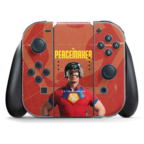 DC Comics Peacemaker John Cena Nintendo Switch (2017-2021) Joy-Con Controller Skin