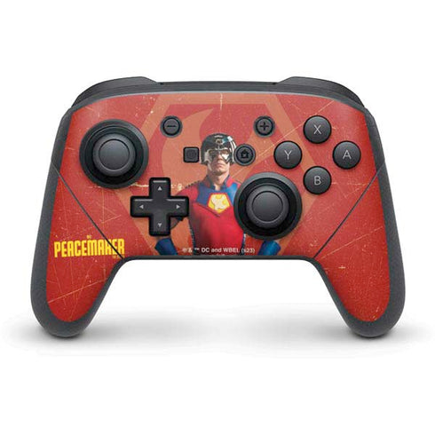 DC Comics Peacemaker John Cena Nintendo Switch Pro Controller Skin