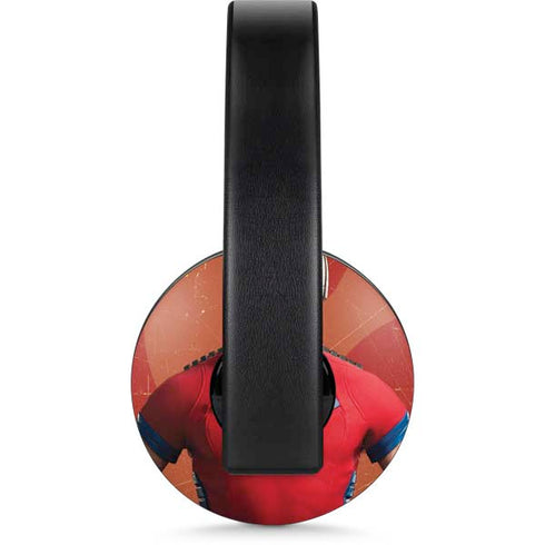 DC Comics Peacemaker John Cena PlayStation 4 Gold Wireless Headset Skin