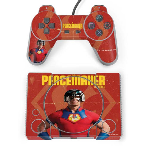 DC Comics Peacemaker John Cena PlayStation Classic Bundle Skin