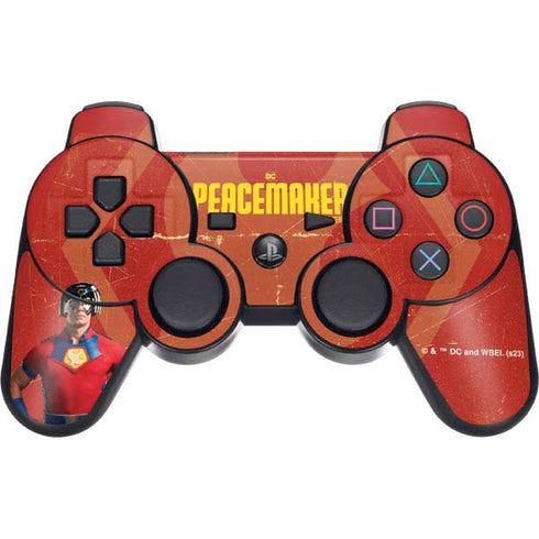 DC Comics Peacemaker John Cena PS3 Dual Shock wireless controller Skin