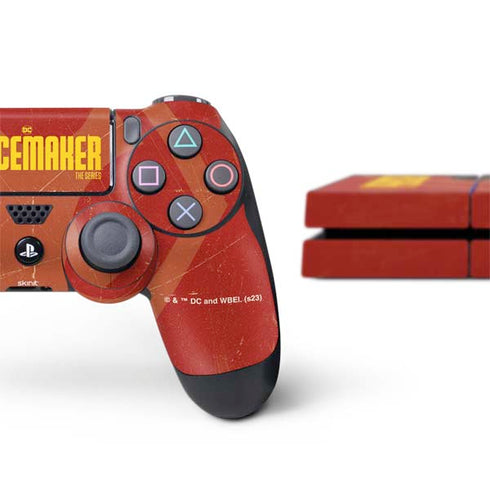 DC Comics Peacemaker John Cena PS4 Console and Controller Bundle Skin