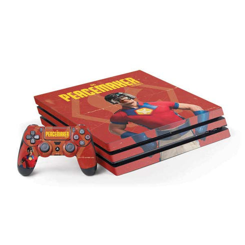 DC Comics Peacemaker John Cena PS4 Pro Bundle Skin