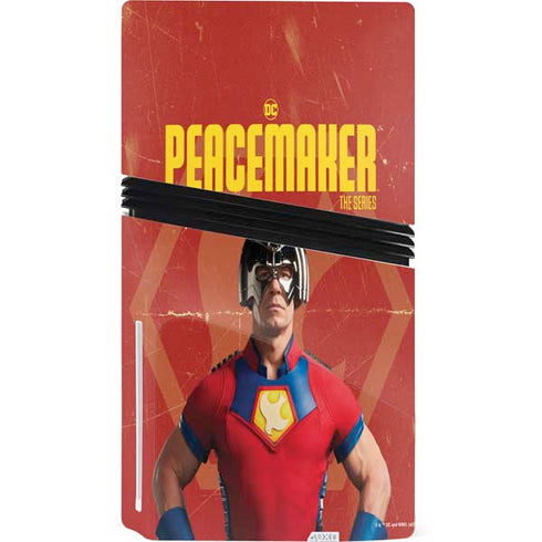 DC Comics Peacemaker John Cena PS5 Pro Disk Console Skin