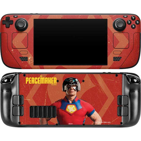 DC Comics Peacemaker John Cena Steam Deck Handheld Gaming Computer OLED Skin