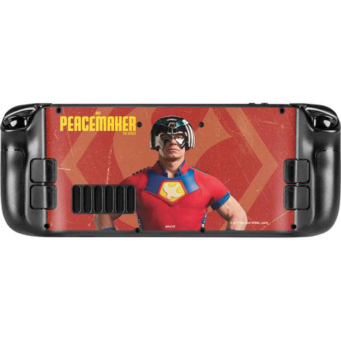 DC Comics Peacemaker John Cena Steam Deck Handheld Gaming Computer Skin
