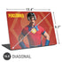 DC Comics Peacemaker John Cena Universal Laptop 16.6in (13.4 x 9.7in) Skin
