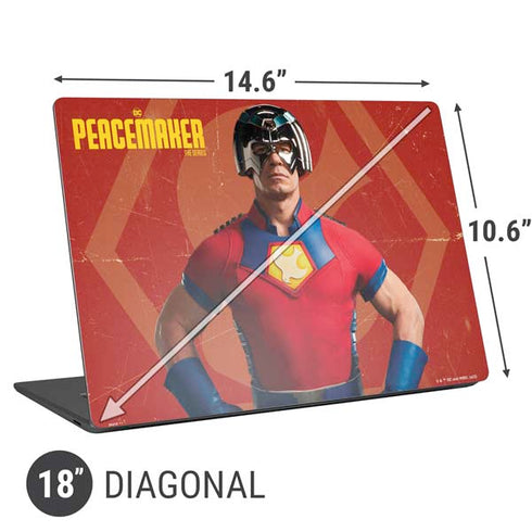 DC Comics Peacemaker John Cena Universal Laptop 18in (14.6 x 10.6in) Skin