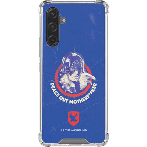 DC Comics Peacemaker Peace Out Galaxy A17 Clear Case