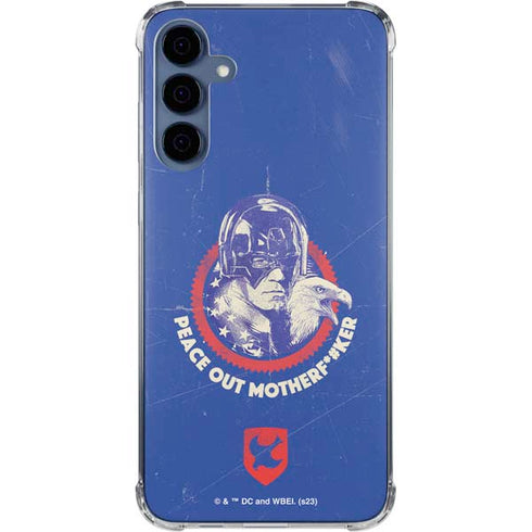 DC Comics Peacemaker Peace Out Galaxy A55 5G Clear Case