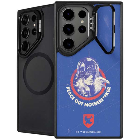 DC Comics Peacemaker Peace Out Galaxy S25 Ultra Kickstand Case