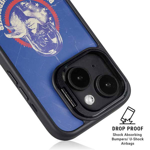 DC Comics Peacemaker Peace Out iPhone 14 Kickstand Case