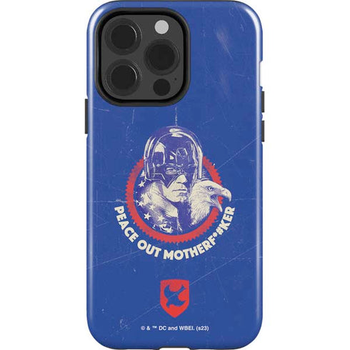 DC Comics Peacemaker Peace Out iPhone 15 Pro Impact Case