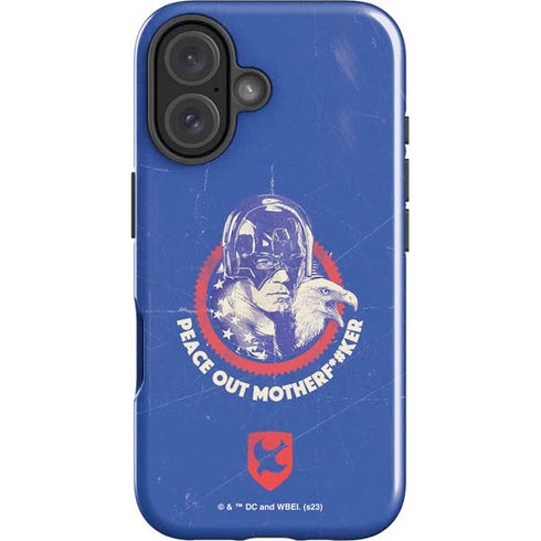DC Comics Peacemaker Peace Out iPhone 16 Plus Impact Case