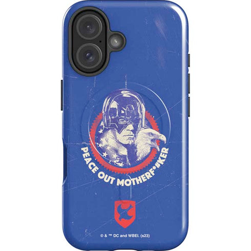 DC Comics Peacemaker Peace Out iPhone 16 Plus Magsafe Impact Case
