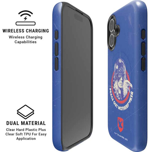 DC Comics Peacemaker Peace Out iPhone 16 Plus Magsafe Impact Case
