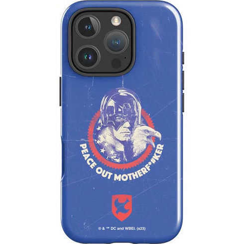 DC Comics Peacemaker Peace Out iPhone 16 Pro Impact Case
