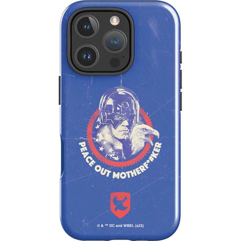 DC Comics Peacemaker Peace Out iPhone 16 Pro Max Impact Case