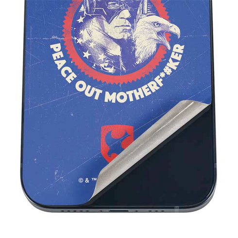 DC Comics Peacemaker Peace Out iPhone 16 Skin