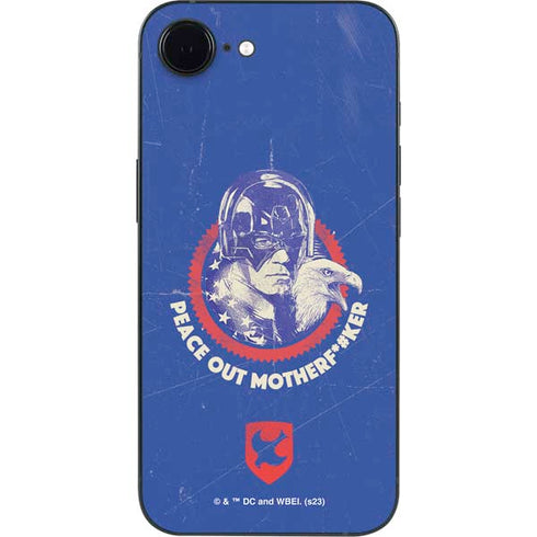 DC Comics Peacemaker Peace Out iPhone 16e Skin