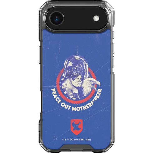 DC Comics Peacemaker Peace Out iPhone 17 Air Clear Case