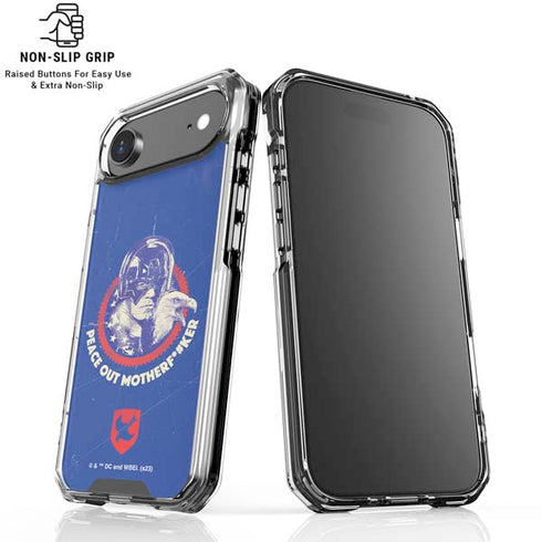 DC Comics Peacemaker Peace Out iPhone 17 Air Clear Case