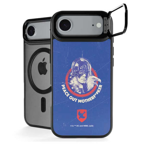 DC Comics Peacemaker Peace Out iPhone 17 Air Kickstand Case