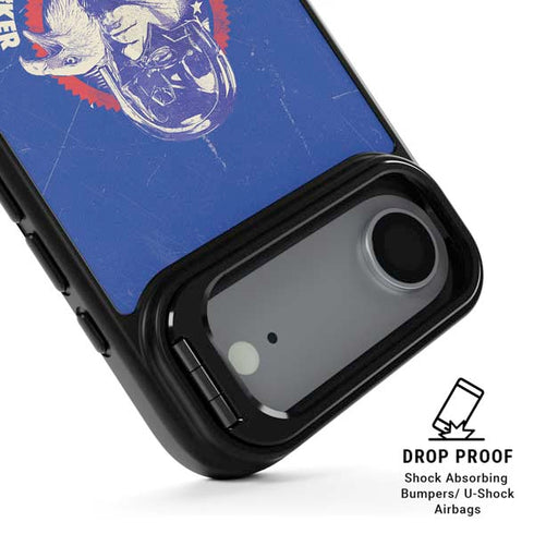 DC Comics Peacemaker Peace Out iPhone 17 Air Kickstand Case