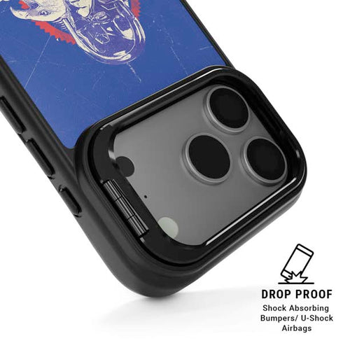 DC Comics Peacemaker Peace Out iPhone 17 Pro Kickstand Case
