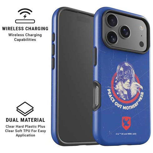 DC Comics Peacemaker Peace Out iPhone 17 Pro Magsafe Impact Case